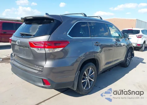 2017 Toyota Highlander Xle из США, поврежденный, VIN 5TDJZRFH5HS405565